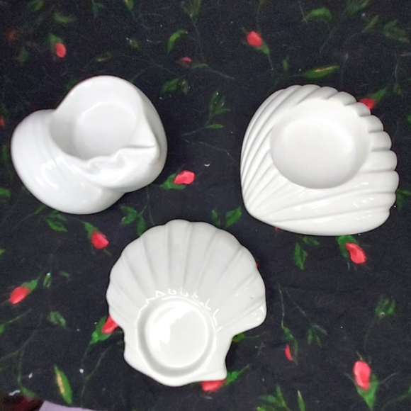 Shell votive holder trio - Picture 2 of 12